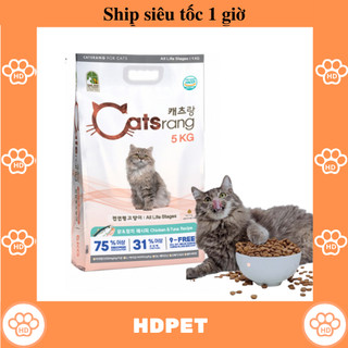 Thức ăn cho mèo hạt Catsrang 1kg - Catrang thơm ngon dinh dưỡng cho mèo mọi lứa tuổi