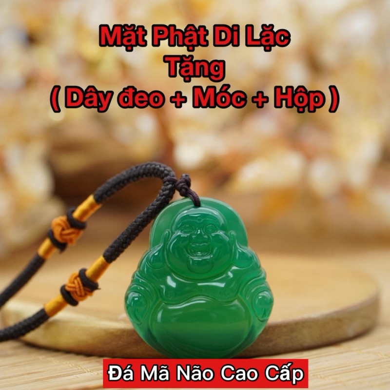 Dây Chuyền Phật Di Lặc Tặng Dây + Kẹp + Hộp