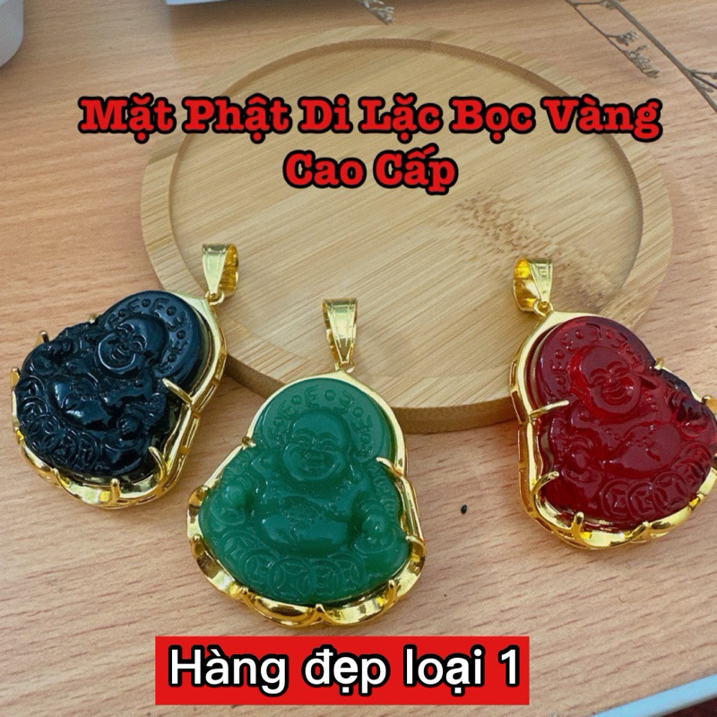 Mặt Phật Di Lặc Bọc Vàng cao cấp