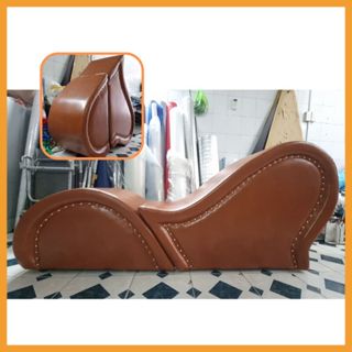 [Ảnh Thật + Video] Ghế Tình Yêu Cao Cấp Nguỵ Trang Màu Nâu Đất Gấp Gọn Cho Tình Nhân, Dành Cho Khách Sạn 0346.388.963