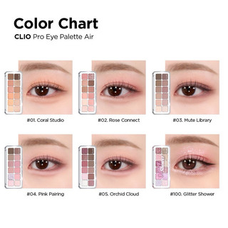 [FULL 22 MÀU][101-106] BẢNG MẮT CLIO PRO EYE PALETTE AIR