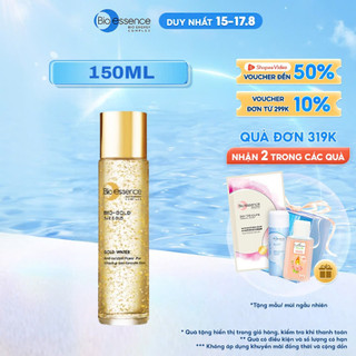 Nước dưỡng ngăn ngừa lão hóa Bio-Essence Bio-Gold Bio-Essence Gold chiết xuất vàng 24k 150ml