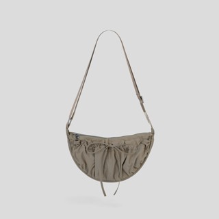 Zúm - Túi xách nữ đeo chéo bán nguyệt - dây rút nơ - Vải trượt nước cao cấp