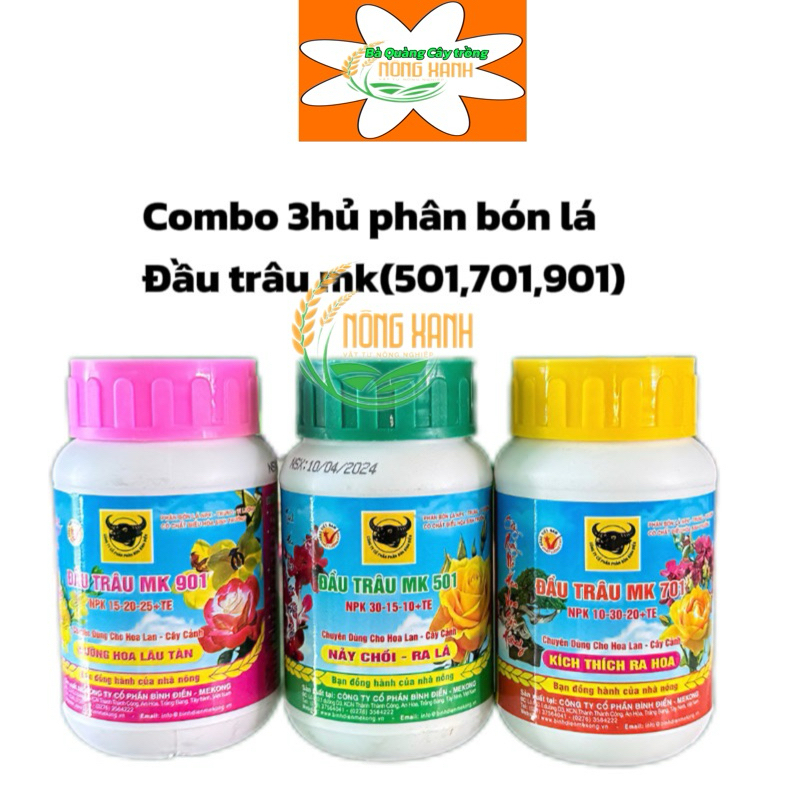 combo 3hủ đầu trâu(501-701-901)