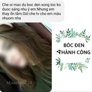 BÓC ĐEN - Thuốc bóc dành cho tóc nhuộm đen