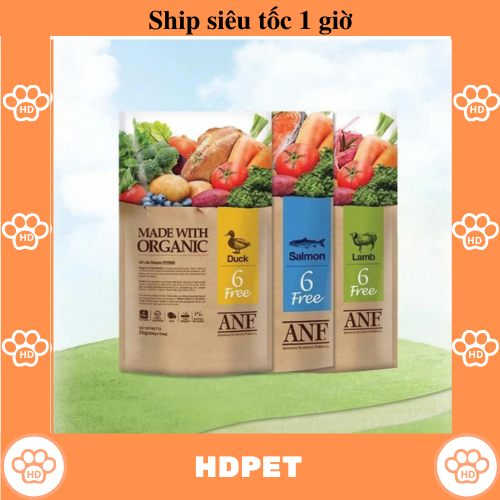 Thức ăn cho chó - HẠT ANF 6 FREE ORGANIC 1.6KG