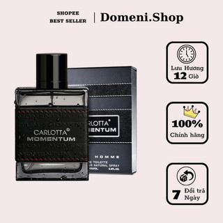  Nước Hoa Nam Thơm Lâu Carlotta Momentum Cologne 100ml Mùi Thơm Nam Tính 