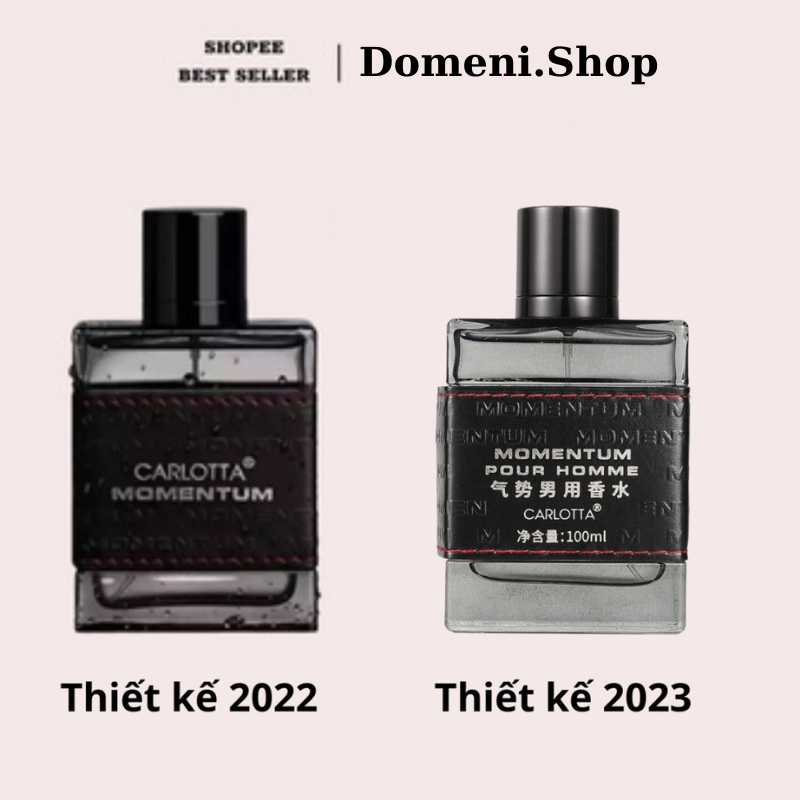 Nước Hoa Nam Thơm Lâu Carlotta Momentum Cologne 100ml Mùi Thơm Nam Tính