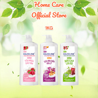 Sữa tắm dưỡng thể thiên nhiên trắng sáng da Hazeline 1KG