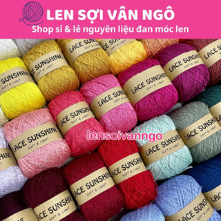  Sợi Lace Sunshine  cuộn 100gr   26257  