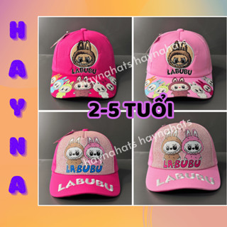[3-7 tuổi] Mũ lưỡi trai Labubu cho bé, nón kết labubu cho trẻ em thời trang hot trend 2024, M323