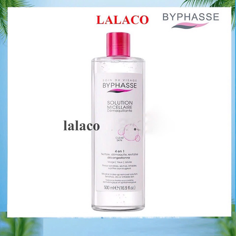 Nước Tẩy Trang BYPHASSE Solution Micerallaire Face [LALACO]