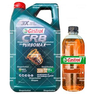 Dầu nhớt ôtô castrol crb turbomax ci-4 20w50 7.000ml – shopnhottot