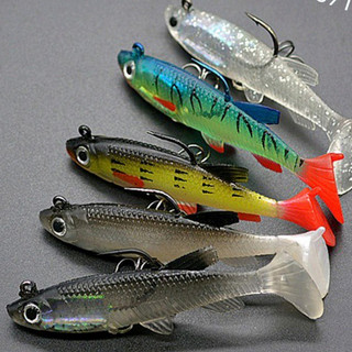 Mồi câu cá giả mồi mềm 9cm 14g siêu nhậy