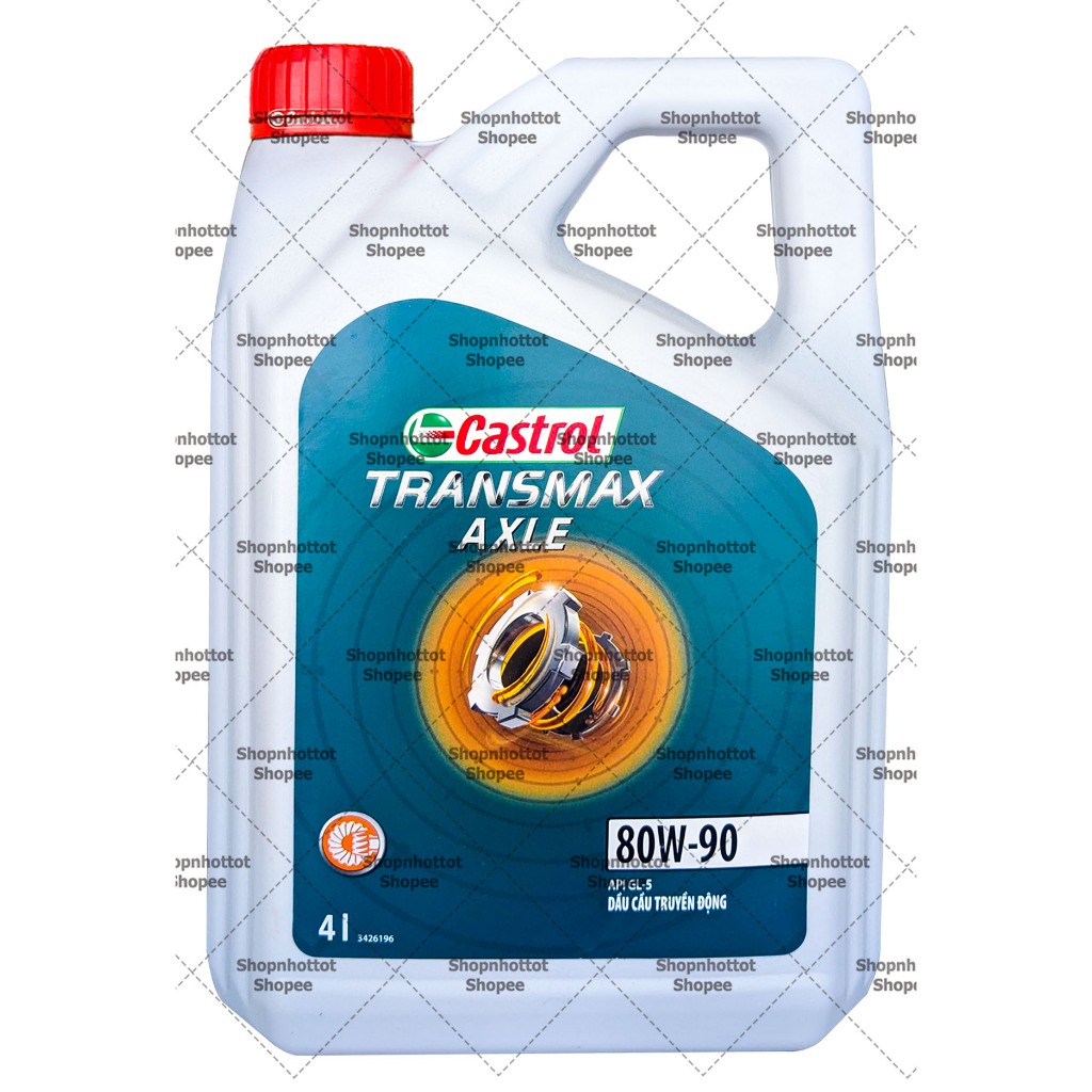 Dầu Nhớt Hộp Số ( Dầu Cầu)  Castrol Transmax 80w90 & 85w140 4.000ml ( 4L )