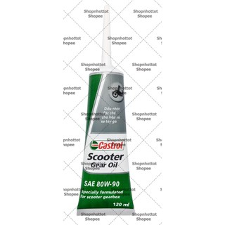 Dầu Nhớt Hộp Số Tay Ga ( Nhớt Lap ) Castrol Scooter Gear Oil 80w90 120ml - Shopnhottot