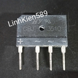 Diode cầu gbj3510 kbj3510 35a 1000v tháo máy