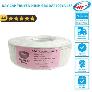 DÂY CÁP TRUYỀN HÌNH GR6 DÀI 100YA 48F