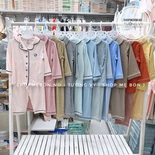 [ Bu Baby ] Bộ Bu Pyjamas dài tay cho bé trai bé gái - pijama - pyzama