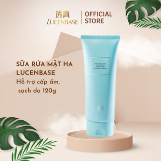  Sữa rửa mặt Ha Lucenbase 120g làng sạch sâu cấp ẩm mềm da 