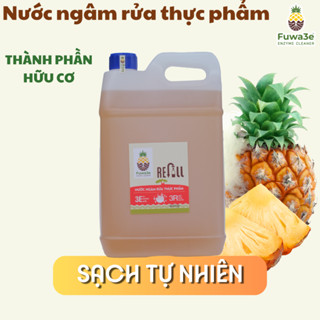 Nước Ngâm Rửa Thực Phẩm Fuwa3e Hữu Cơ Organic Khử Mùi Loại Bỏ Thuốc Sâu Chất Bẩn 1L