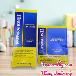 Kem trĩ❤Kem bôi Trĩ Preparation H Hemorrhoidal Ointment 57g của Mỹ