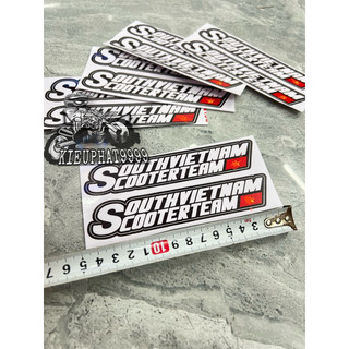 Tem DeCal SouthVietNam 1 cặp chữ