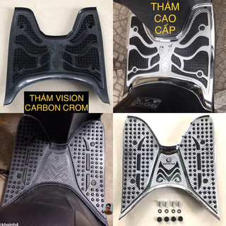 thảm lót sàn VISION 2015-2024 crom, carbon. Hàng cao cấp loại I