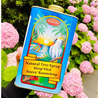 HSD2025 Siro Detox Neera Madal Bal Natural tree Syrup lá phong 1L