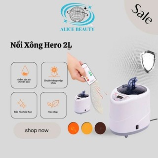 Nồi xông đầu , máy xông đầu hero cao cấp hàng loại i, 2l