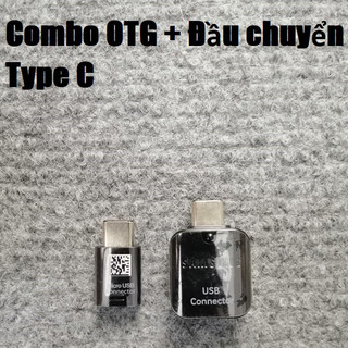 Combo OTG S8 + Đầu chuyền Micro sang Type C