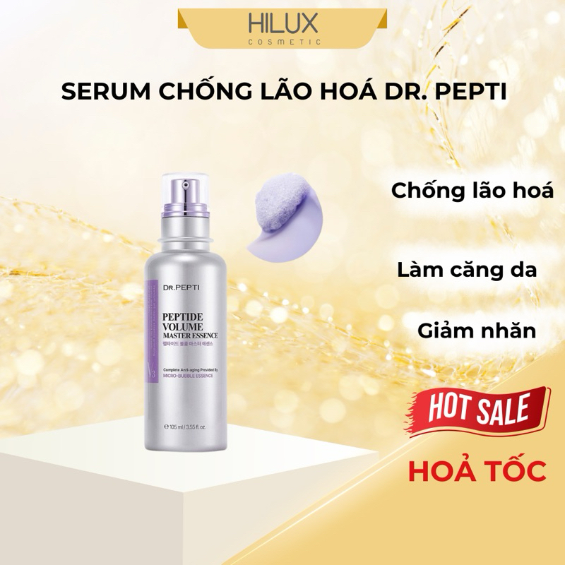 Tinh chất  Dr.Pepti Peptide Volume Master Essence  dưỡng trắng da