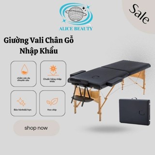 (RẺ NHẤT SHOPPE).Giường Vali Chân Gỗ Nhập Khẩu,Chỉnh Cao Thấp,Giường Full Phụ Kiện và Giường Không Phụ Kiện