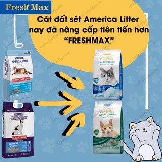 FRESH MAX CÁT CHO MÈO SIÊU VÓN VÀ SIÊU KHỬ KHÔNG BỤI