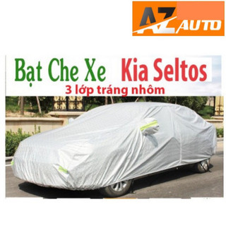 Bạt Phủ Xe Kia Seltos Cao Cấp 2XL (Bạt 3 lớp Tráng Nhôm, chống xước) Loại 1