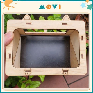 Hộp gỗ 3D hologram, hộp chiếu phim 3d bằng gỗ Movi