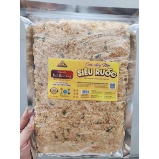 (Combo 10 gói) Cơm cháy nếp siêu ruốc Ninh Bình vàng 250g