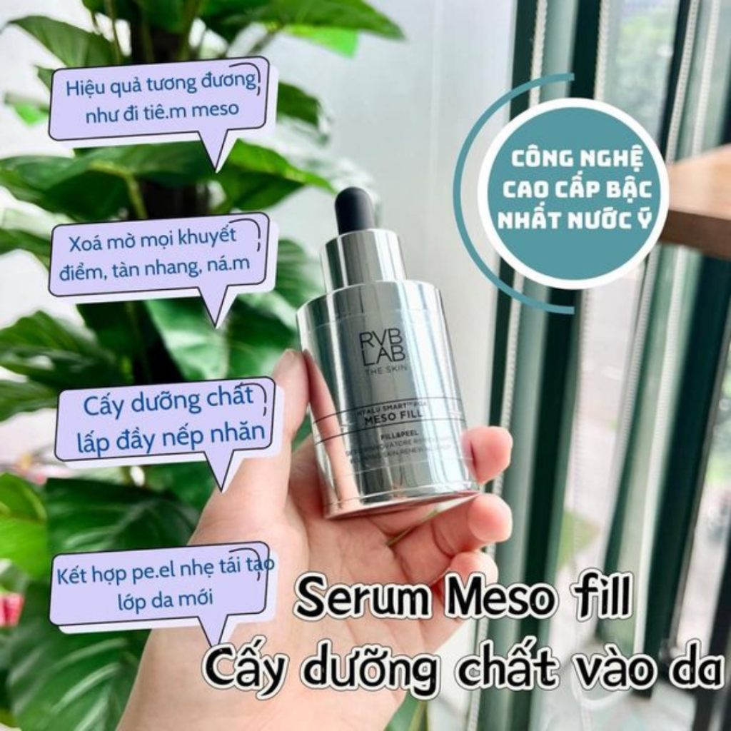 Bộ Sản Phẩm RVB LAB The Skin Meso Fill Nâng Cơ