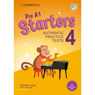 [IN MÀU] Cambridge English Starters Authentic in màu đẹp + MP3