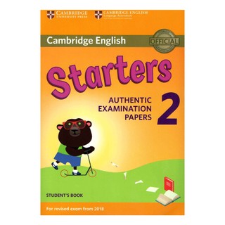 [IN MÀU] Cambridge English Starters Authentic in màu đẹp + MP3
