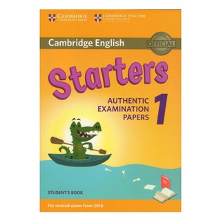 [IN MÀU] Cambridge English Starters Authentic in màu đẹp + MP3