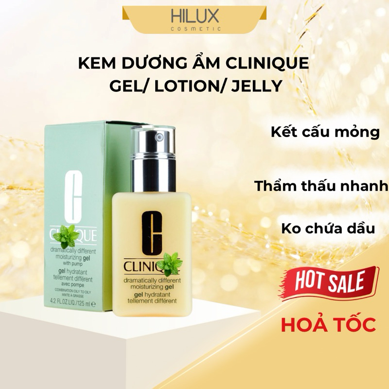 Dưỡng ẩm cliniq.ue dramatically different moisturizing gel 125ml