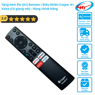 Tặng kèm Pin Remote / Điều Khiển Casper A1 Voice - Hàng chính hãng