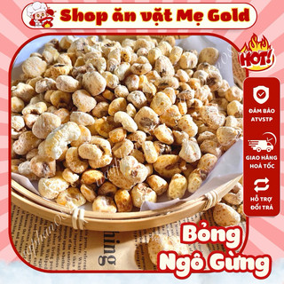 Bỏng ngô gừng, bắp tẻ hương gừng tuổi thơ