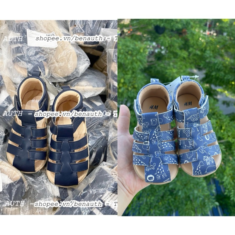 Sandanl HM AUTH dép rọ siêu nhẹ, giày [H&M AUTH]