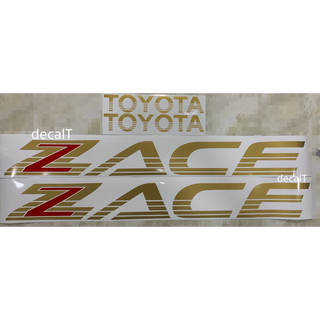 Tem Dán Chân Xe Zace.Tem Dán Xe Zace.Tem Chữ chân zace.Tem Chữ zace