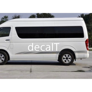 Tem Dán Sườn Xe Toyota Hiace.Tem Dán Sườn Xe hiace 16 chỗ. Tem Dán Xe hiace
