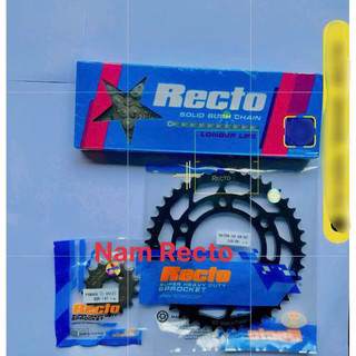 Nhông sên dĩa 9Ly exciter 150,fz150,exciter 155,tfx 150 sên đen recto chính hãng