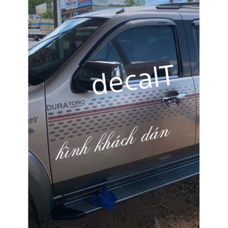 Tem Dán Sườn Xe Ford Everest. Tem Dán Sườn Xe Ford Everest