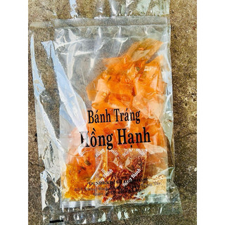 Bánh Tráng Hồng Hạnh ĐỎ dẻo sợi tôm trộn khô bò vụn dầu tỏi phi muối nhuyễn siêu cay